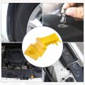 Acropix Hood Prop Rod Clip Retainer Fit For Ford Fiesta Pack Of 1 Yellow