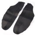2pcs Leather Front Door Panels Armrest Cover Skin For Honda Accord Sedan 2008-2012 Black Only Fit Coupe 2 Doors 