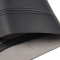 2pcs Leather Front Door Panels Armrest Cover Skin For Honda Accord Sedan 2008-2012 Black Only Fit Coupe 2 Doors