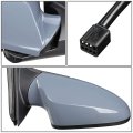 Gm1321342 Oe Style Powered Passenger Right Side View Door Mirror Compatible With Chevy Malibu Saturn Aura 08-12