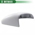 Motoforti Side View Mirror Cover Trim Shell Right Cap Replacement For Chevrolet Cruze 2017-2019 Abs White