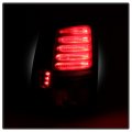 Acanii For Factory Led Model 2013-2018 Ram 1500 2500 3500 Factory Drak Red Tail Lights Brake Lamps Left Right