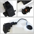 Auto Dynasty Hy1288120 Factory Style Car Windshield Washer Reservoir Tank Cap Fluid Level Sensor Pump Compatible With Santa Fe