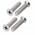 Uxcell Stainless Steel Casement Window Locking Handle Grip Right Hand Silver Tone 2pcs