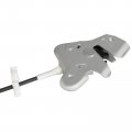 Ocpty Door Latch Lock Actuator Right Passenger Side Hinged With Handle Fit Ford E-150 2002-2012 For For Club Wagon 2003-2005