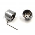 Httmt Mt248-002- 28mm Front Axle Nut Covers Compatible With H-d Choppers Suzuk Kawasak Yamah Chr