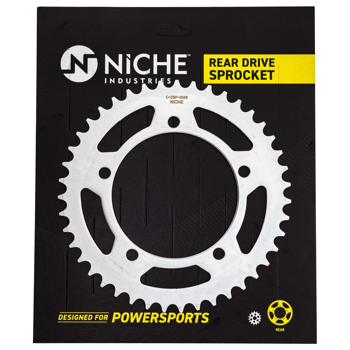 Niche Drive Sprocket Chain Combo For Suzuki Gsxr1000 Front 17 Rear 43 Tooth 520v-x X-ring 112 Links