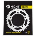 Niche Drive Sprocket Chain Combo For Suzuki Gsxr1000 Front 17 Rear 43 Tooth 520v-x X-ring 112 Links