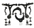 Tom 12pcs Front Lower Upper Control Arms Tie Rods Set For 2003-2007 Honda Accord Acura Tsx