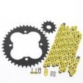 Fits Honda Trx400x 520-94 Yellow O Ring Chain Sprocket Black 14 39
