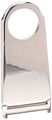 Borgeson 911227 Blank Style Steering Column Drop 2-1 4 X 7 Polished Aluminum 