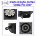 Engine Radiator Cooling Fan Motor Replacement For 2008-2009 Pontiac G8 2011 Chevy Caprice Fit 92191945 Assembly