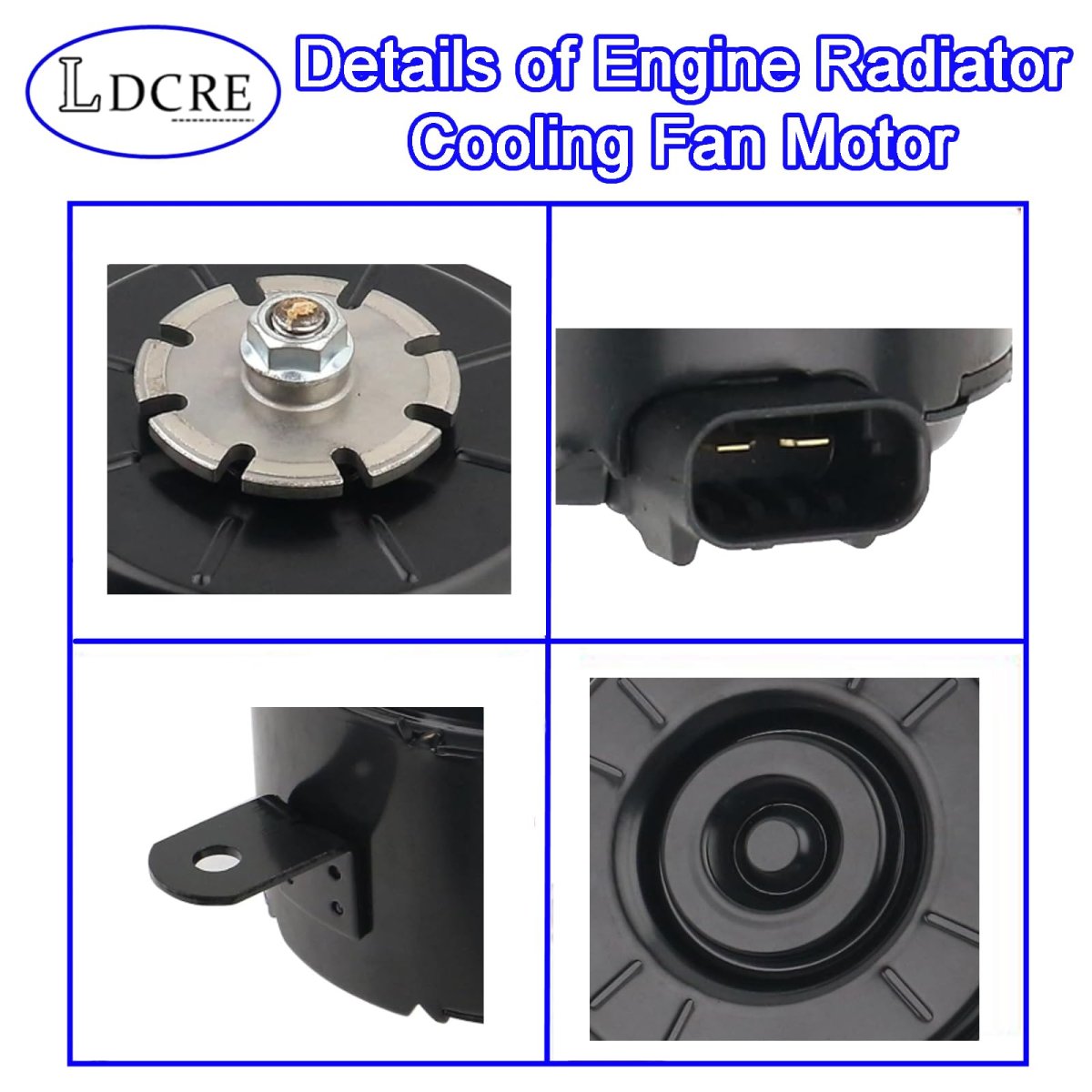 Engine Radiator Cooling Fan Motor Replacement For 2008-2009 Pontiac G8 2011 Chevy Caprice Fit 92191945 Assembly