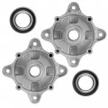 Caltric 2 Rear Wheel Axle Hub Compatible With Polaris 5135113-067 5135113-458 5135113-463