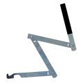 Emergency Car Door Lock Opener Folding Unlock Tool 22 In Overall Length With Hand Grip And Hook End 
