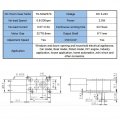 Bemonoc Small Turbo Worm Geared Motor 12v Low Speed 2rpm Reversible High Torque Shaft 6mm