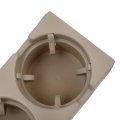 X Autohaux Car Center Console Cup Holder 51168217955 Beige For Bmw E46 1999-2005