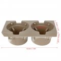 X Autohaux Car Center Console Cup Holder 51168217955 Beige For Bmw E46 1999-2005
