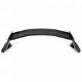 Hecasa Rear Trunk Spoiler Wing Compatible With 2016-2021 Honda Civic Hatchback Lid Painted Black Abs Plastic