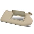 I Factory Style Sun Visor Sunshade With Mirror And Vanity Light Compatible Infiniti Jx35 Qx60 Pathfinder 13-19 Driver Passenger