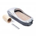 Smart Shoe Cover Machine Wrappings With 1 Rolls Of Film Hotel Office Home Non Slip Shoes Boot Cover Dispenser Silver 
