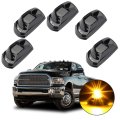 5x Cab Marker Roof Running Lights Smoke Lens Amber Light Forord 250 350 Super Duty 2017 2018 2019 And F 450 F 550 Waterproof 