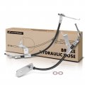 A-premium Rear Brake Hydraulic Hose Compatible With Dodge Chrysler And Plymouth Models Stratus 1995-2000 Sebring 1996-2000