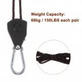 Uxcell 4pcs 1 8 4mm Adjustable Ratchet Rope Hanger With Metal Gears 6 6ft 2meter Strap Ratcheting Pulley System Bungee Cord For