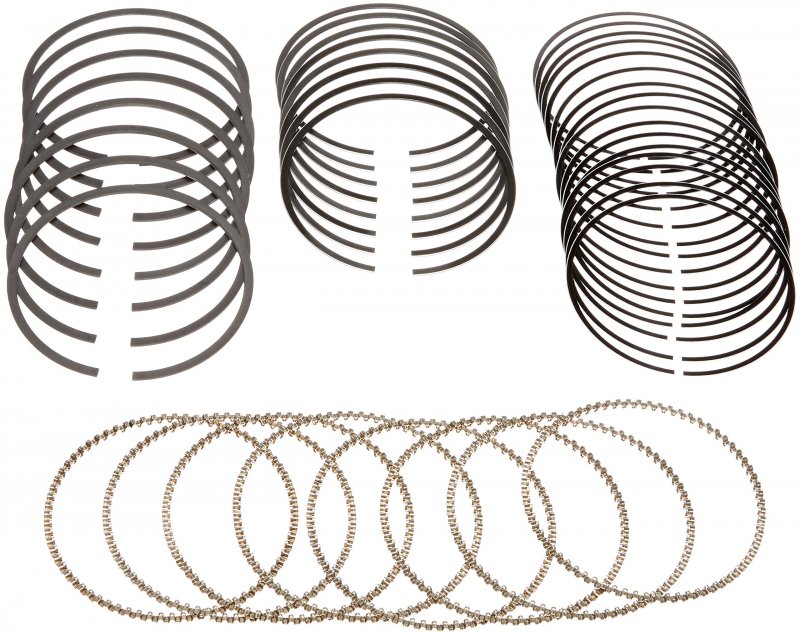 Hastings 2c4998 8-cylinder Piston Ring Set