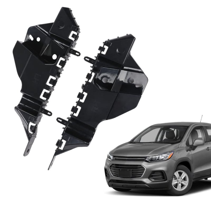 Front Bumper Mounting Retainer Bracket Left Right Pair For Chevy Trax 2017 2018 2019 2020 2021 2022 42566652 42566653 Gm1042157