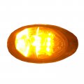 Niuparts 9 Diodes Led Side Marker Light Amber Lens Fits 2008-2014 Freightliner Cascadia