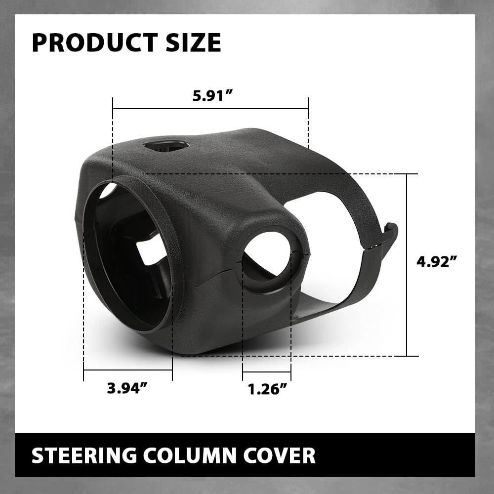 Steering Column Cover For 2003-2006 Gmc Sierra Yukon And Chevy Silverado Suburban Tahoe Avalanche Automatic Transmission Tilt