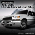 Steering Column Cover For 2003-2006 Gmc Sierra Yukon And Chevy Silverado Suburban Tahoe Avalanche Automatic Transmission Tilt