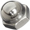 18-8 Stainless Steel Acorn Nut Grade 8 Right Hand Threads Meets Din 1587 M12-1 75 Pack Of 5 