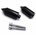 Httmt- Spike Frame Slider Crash Protector Billet Black For 02-03 Yzf R1 Yzf-r1 P N Mt290-010