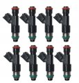 Set Of 8 Fuel Injectors For Gm Original Equipment 217-2436 12594512