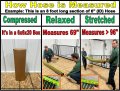 Flexaust 3 Feet Of 8 Inch T7w Flexible Hose For Lawn Leaf Blower Vac Grass Catcher Bagger