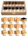 Timberline Trs-120 All Purpose 1 4-inch Shank Router Bit Set 12-piece 