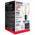 Satco 4-watt Led E26 Light Bulb 4000k 15000 Hour Rating Dimmable