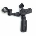 Smt-black Short Adjustable Highway Mounting Kit Skull Zombie Footrest Compatible With V-star Roadstar Suzuki Boulevard 1-1 4