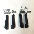 Motorcycle Black Front Rear Foot Pegs Footrest Kit For Yzf R1 1998 2011 R6 1999 B0178n0uy2 