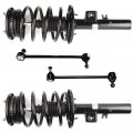 Suspension Kits Front Strut Spring Assembly Stabilizer Bar Link Fits 2008-2009 For Taurus Mercury Sable Set Of 4