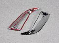Chrome Rear Fog Light Cover Trim For Lexus Rx350 Rx450h 2016 2017 2018 Silver Abs Exterior Accessories 2 Piece Set