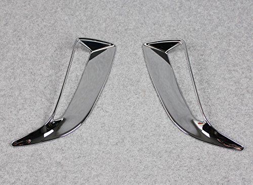 Chrome Rear Fog Light Cover Trim For Lexus Rx350 Rx450h 2016 2017 2018 Silver Abs Exterior Accessories 2 Piece Set