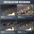 Rear Left Right Side Power Window Switch 25411-ea03a Replacement For Nissan Frontier 2005-2017