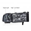 G-plus Headlights Compatible With 1994-2001 Dodge Ram 1500 1994-2002 2500 3500 Not Fit For Sport Model Van Models Driver
