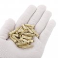 Uxcell Knurled Insert Nuts 15pcs M3 X 20mm L 5mm Od Thread Printing Brass Female Threadeds Heat Set Insert Embedment