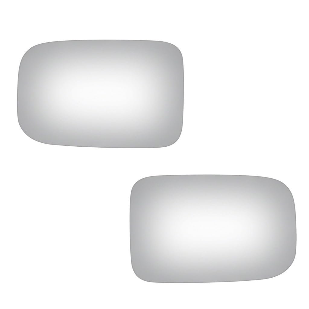 Mirror Glass For Chevy R1500 R2500 Suburban 1990 1991 Driver And Passenger Side Pair 9 5 8 In Swing Out Flat Replacement