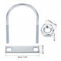 Uxcell Round U-bolt 1 Set 2 36 60mm Inner Width 100mm Length Steel M10 With Nut Plate