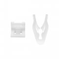 Uxcell 10pcs 7mm Hole White Plastic Rivets Car Auto Dashboard Panel Trim Clips Retainer
